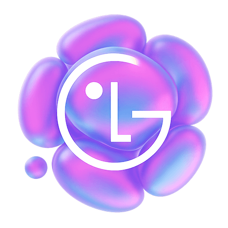colorful LG company logo
